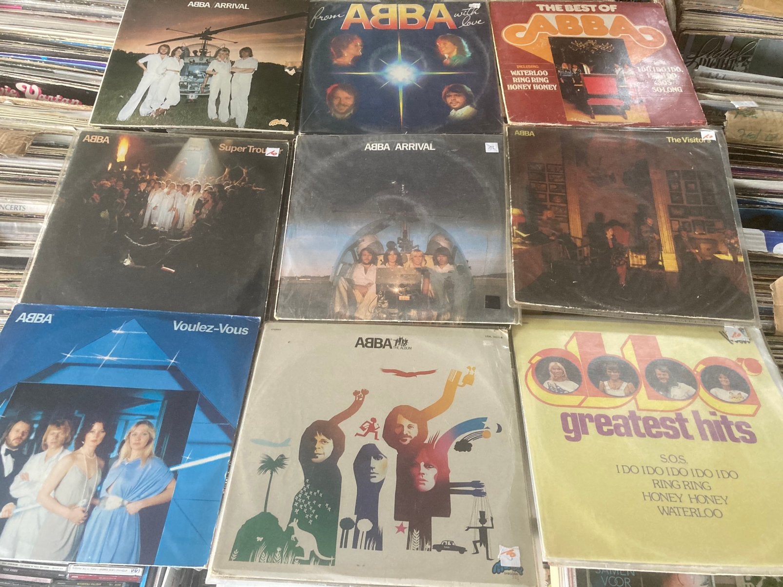 ABBA /Lp’s, Cd's en Dvd's, Vinyl | Pop, Ophalen, Zo goed als nieuw