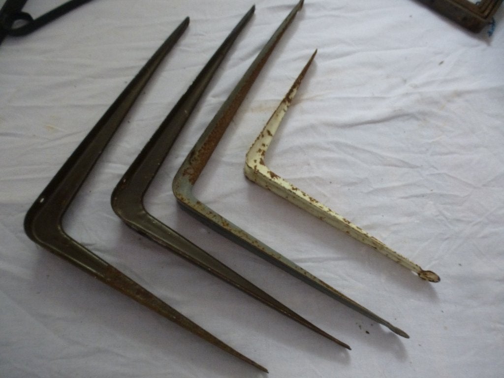 supports d'étagères en métal, Bricolage & Construction, Enlèvement ou Envoi, Utilisé, Autres types