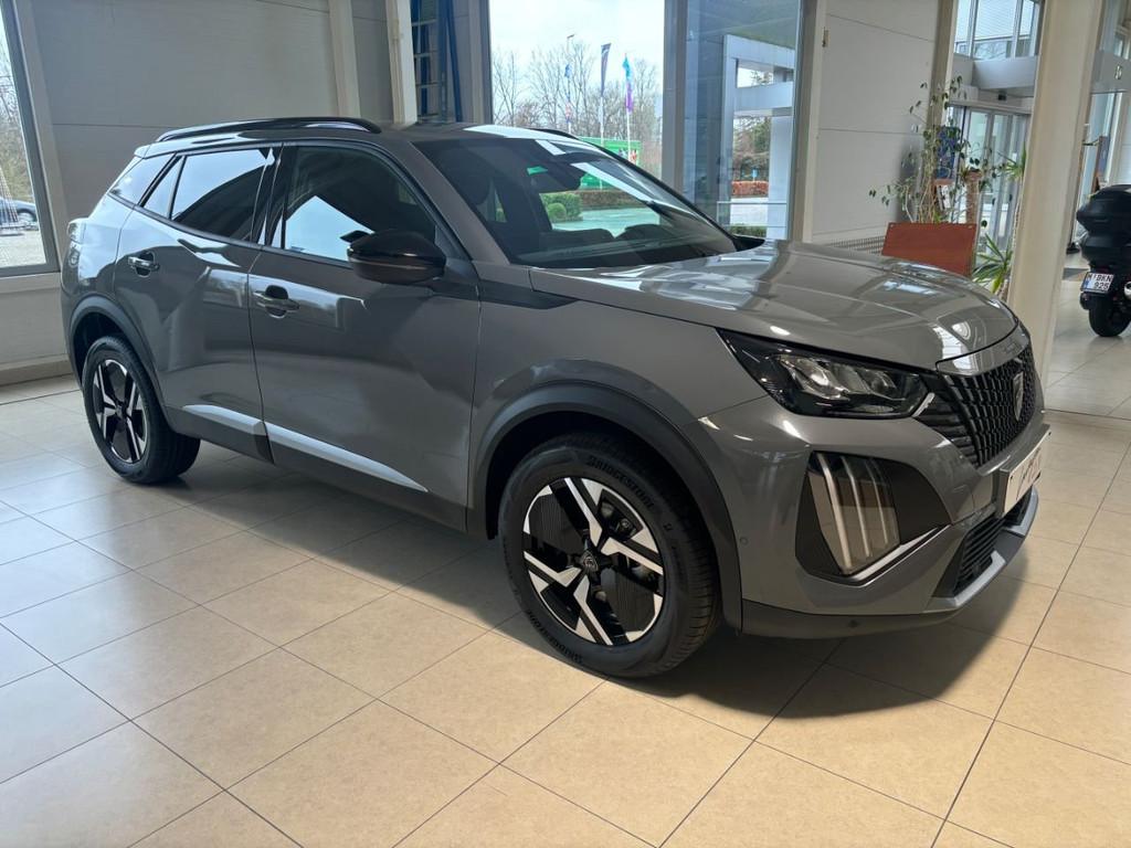 Peugeot 2008 Allure Hybrid 145 +Camera 360°+Navi+drive assi, Automaat, Stof, Gebruikt, 144 pk