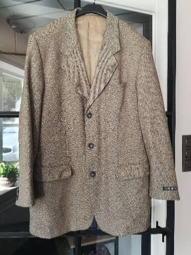 Bruine winter blazer L, Kleding | Heren, Ophalen of Verzenden