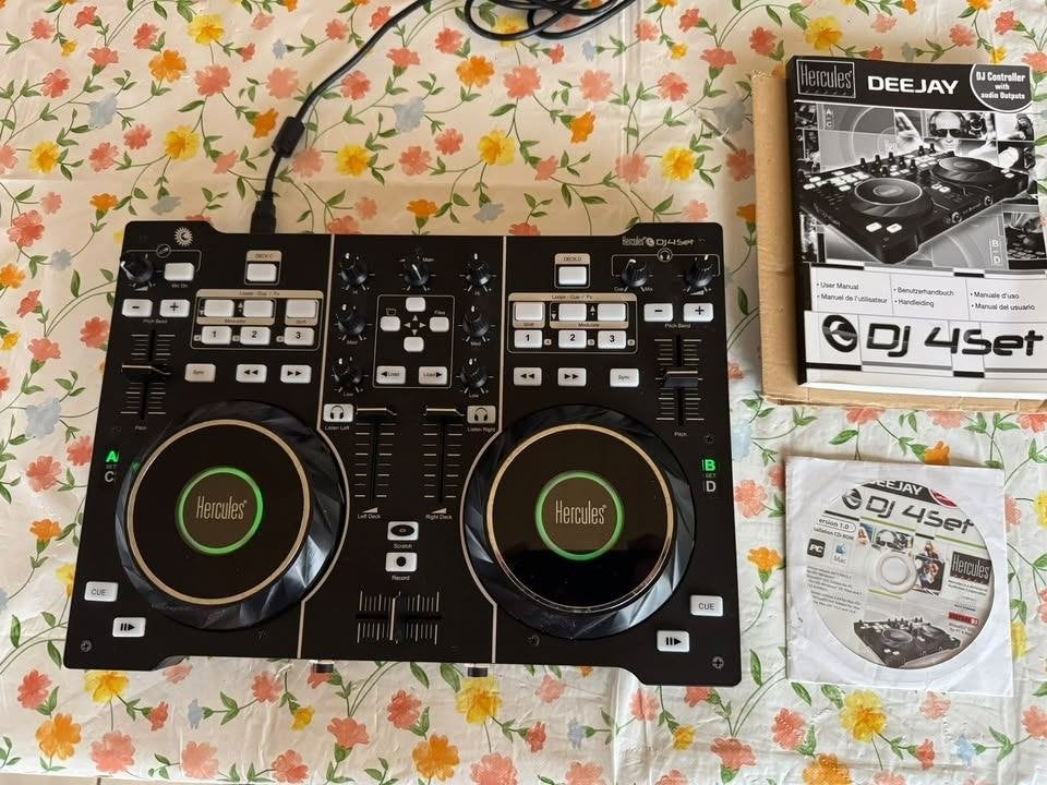 Hercules DJ4Set, Ophalen, Gebruikt, Microfooningang