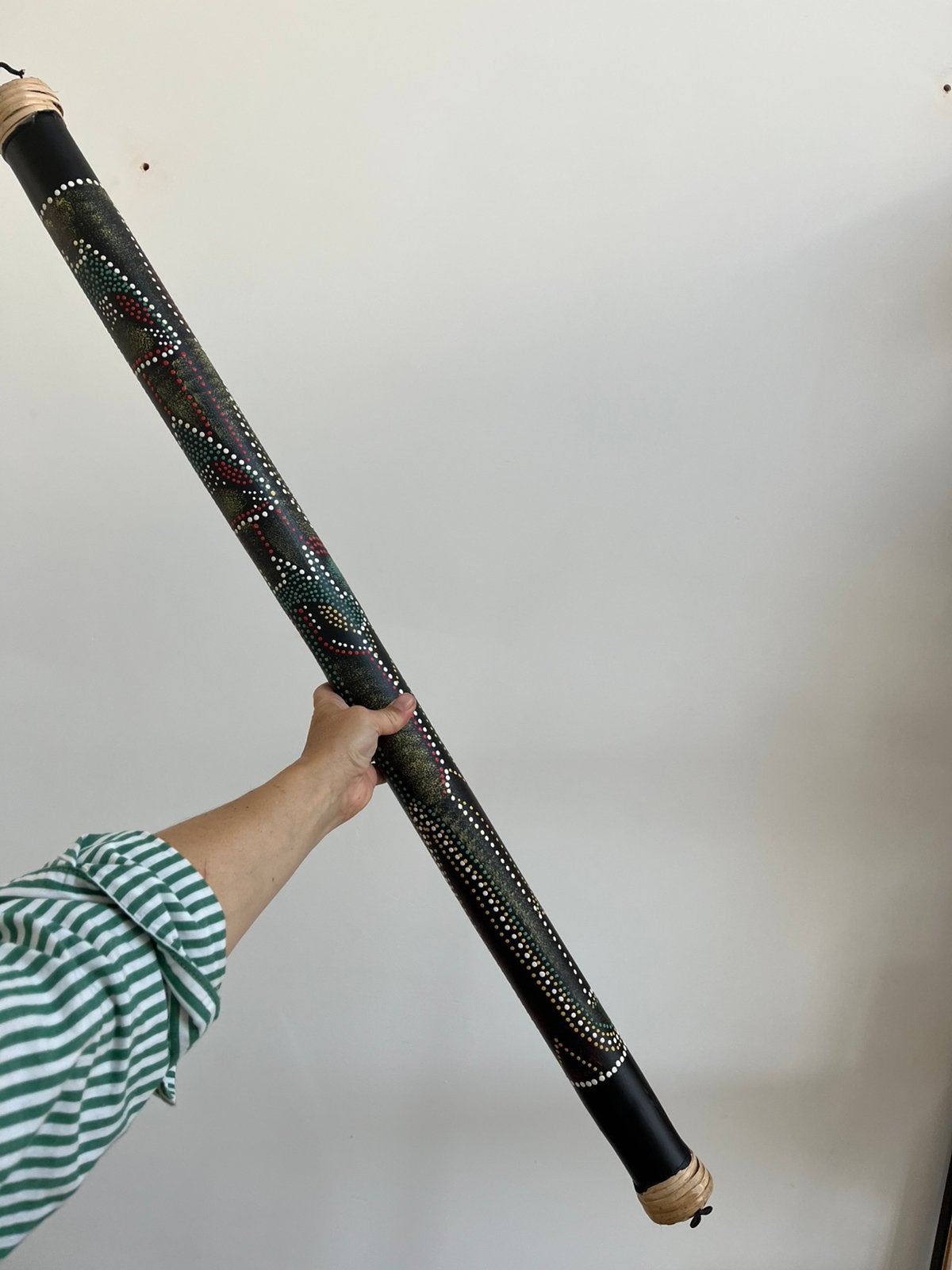 Pearl Bamboo Rainstick 100cm, Muziek en Instrumenten, Ophalen, Zo goed als nieuw