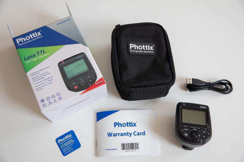 PHOTTIX LASO TTL trigger for canon flitsers, Audio, Tv en Foto, Foto | Flitsers, Ophalen of Verzenden, Nieuw, Canon