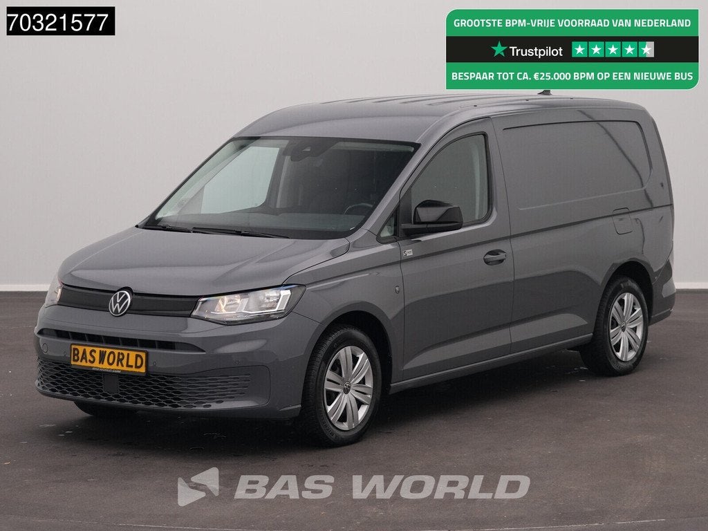 Volkswagen Caddy 122pk DSG Automaat L2H1 Navi Airco Cruise C, Auto's, Bestelwagens en Lichte vracht, Bedrijf, Te koop, Achteruitrijcamera