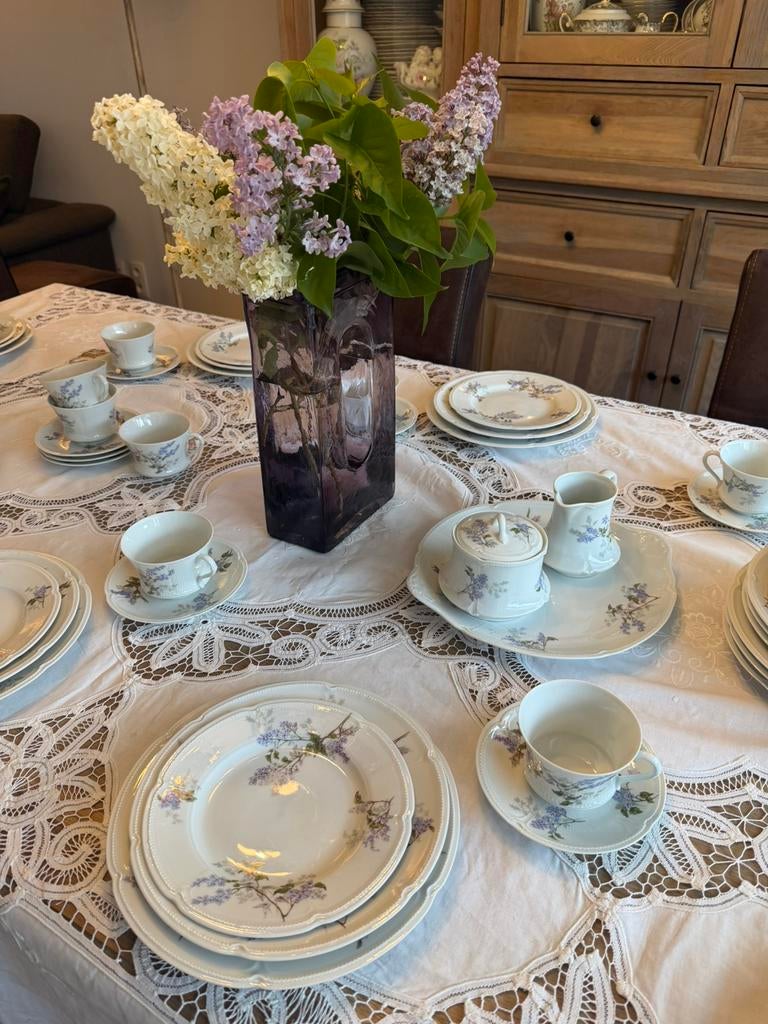 Limoges servies, Ophalen