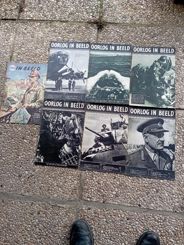 revues de guerre, Enlèvement ou Envoi, Deuxième Guerre mondiale, Utilisé, Armée de terre