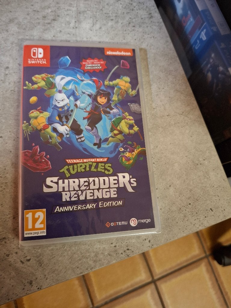Turtles shredders revenge anniversary edition switch, Enlèvement, Neuf