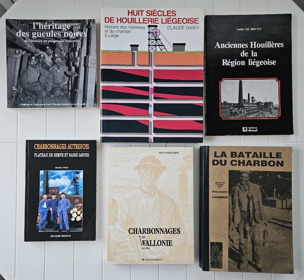 Charbonnage, mine, miner --- Diverse boeken -- 2, Ophalen of Verzenden, Gelezen, COLLECTIF