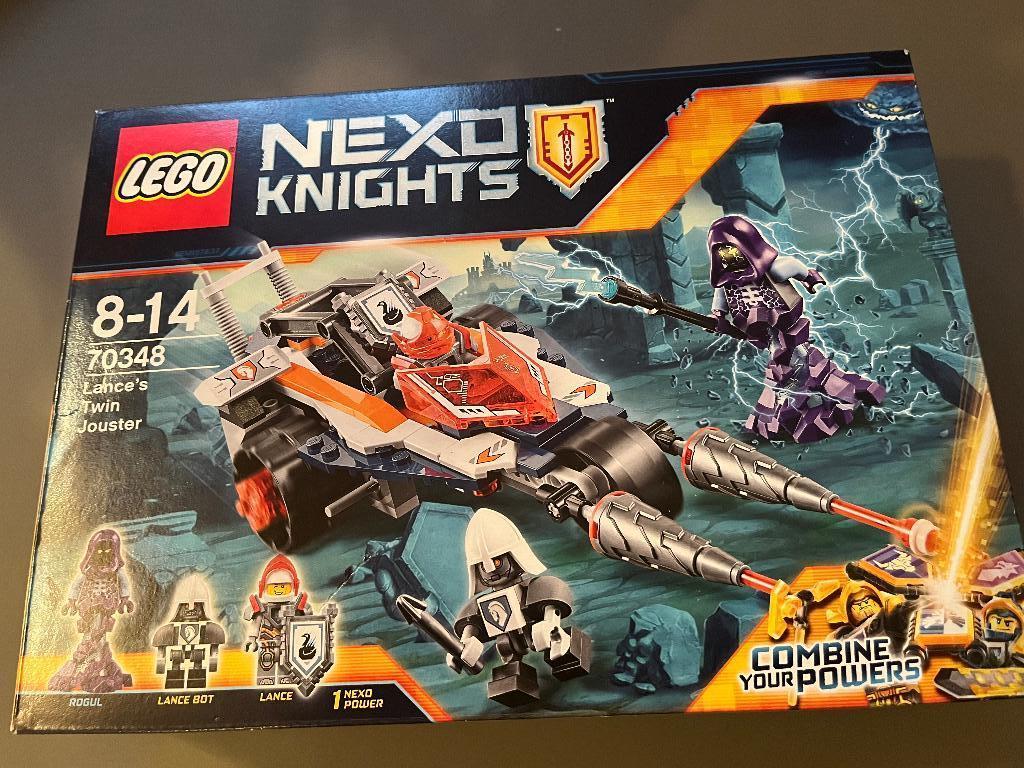 LEGO NEXO KNIGHTS Lance's Dubbele Jouster - 70348, Ophalen, Zo goed als nieuw, Complete set, Lego