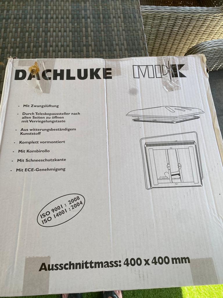 Nieuwe in doos - Dometic MPK dakluik met rolgordijn, Caravans en Kamperen, Ophalen of Verzenden, Nieuw