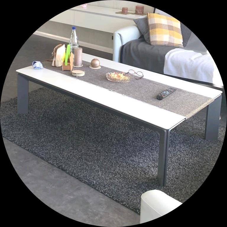 Salontafel / lounge tafel, Ophalen