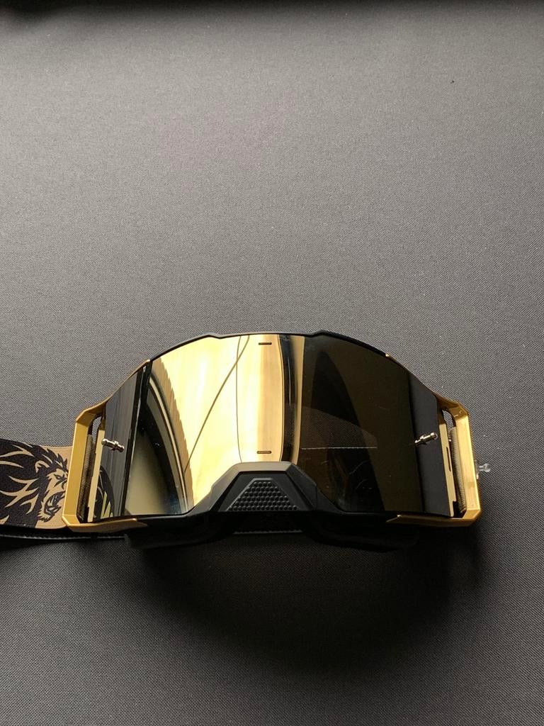 Originele Lars Lion crossbril – nieuwstaat, Motoren, Kleding | Motorkleding, Ophalen of Verzenden, Tweedehands