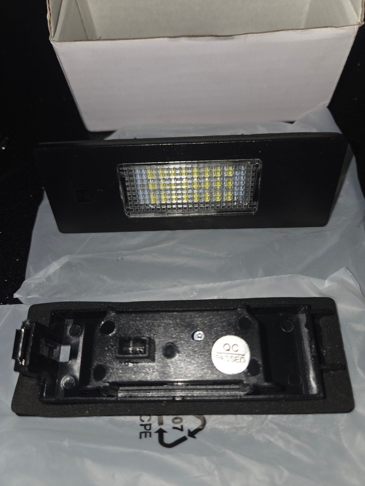 Éclairages de plaque d'immatriculation à LED, Autos : Pièces & Accessoires, Enlèvement, Neuf, BMW