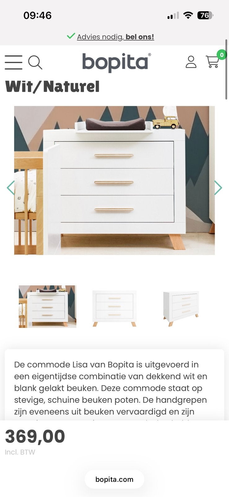 Bopita, Enlèvement, Comme neuf, Commode
