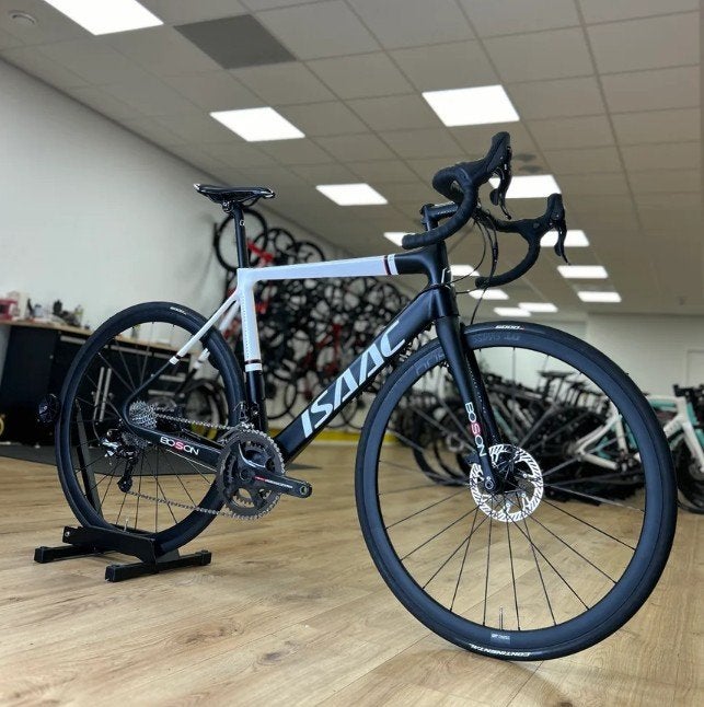 Isaac Boson Maat 54 Campagnolo Potenza, Comme neuf, Enlèvement, 53 à 57 cm, Frein à disque