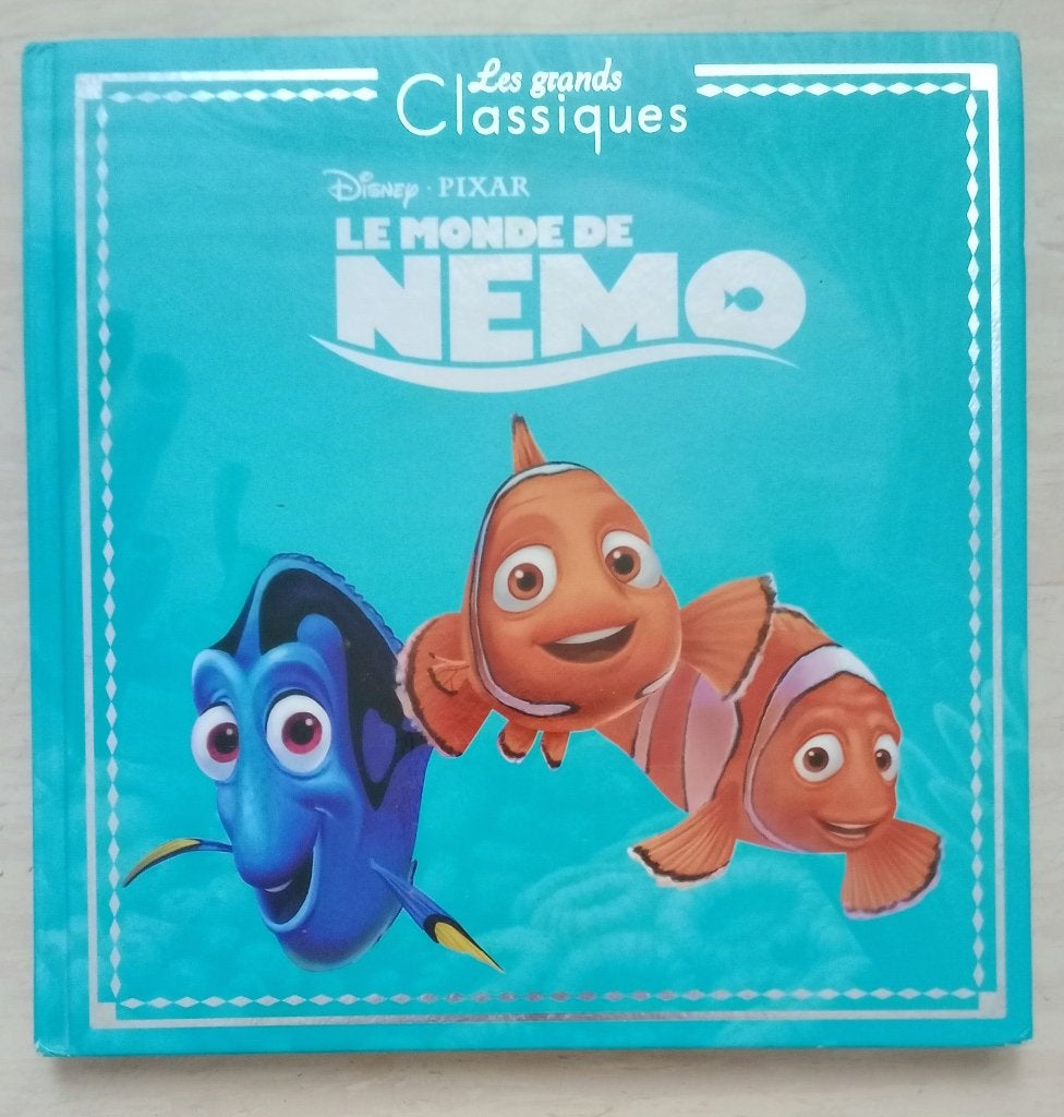 Livre Le Monde de Nemo – Disney Pixar, Enlèvement ou Envoi, Comme neuf, Collection DISNEY CINEMA, Fiction