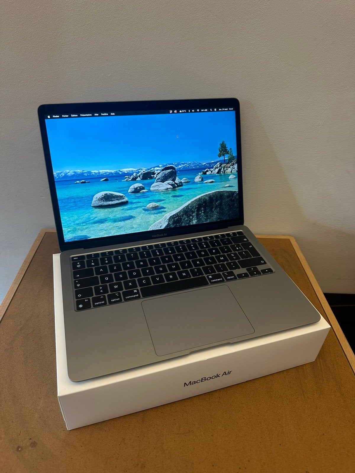 Macbook Air M1 256gb ssd - 16gb ram, 256 GB, 13 pouces, Azerty, 16 GB
