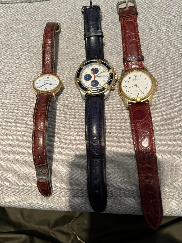 3 mooie rodania’s, Handtassen en Accessoires, Horloges | Dames, Ophalen, Zo goed als nieuw