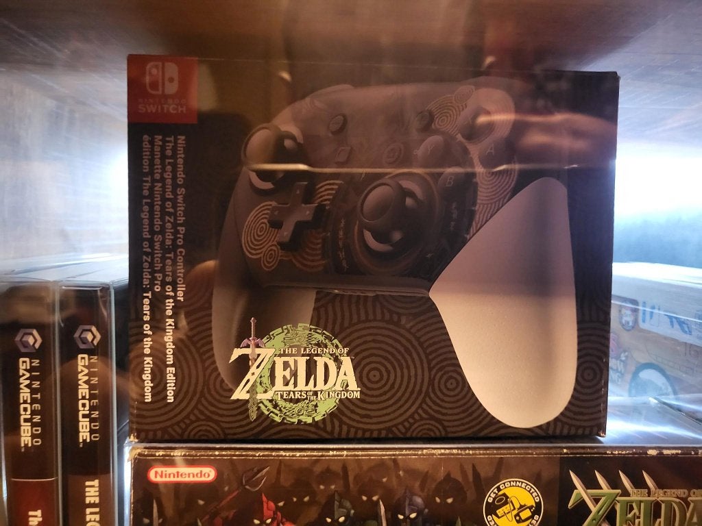 Zelda ToTK Pro controller New, Games en Spelcomputers, Overige controllers, Nieuw, Ophalen of Verzenden, Draadloos