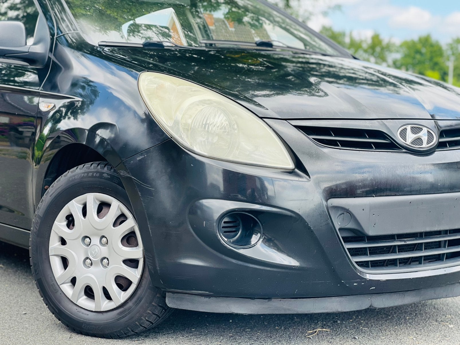 Hyundai i 20 Benzine 1,2cc 2009 gekeurd met carpass, Autos, Hyundai, 57 kW, Achat, Boîte manuelle, Particulier