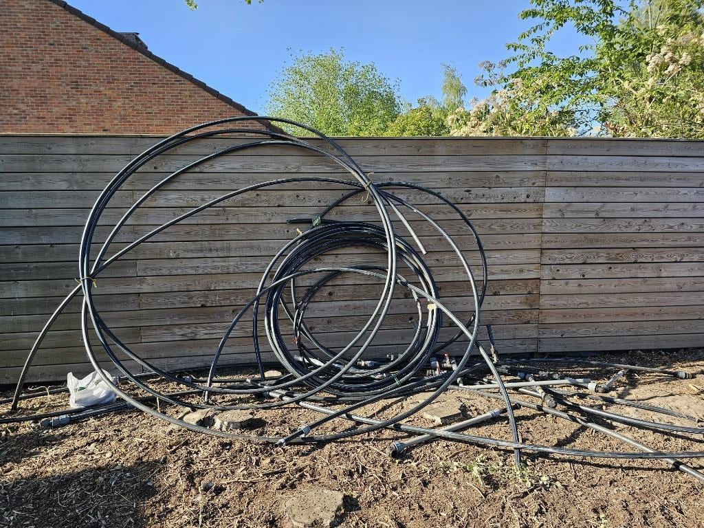 Pvc water toevoer buizen, Doe-het-zelf en Bouw, Buizen en Afvoer, Ophalen, Zo goed als nieuw, PVC, Rechte buis