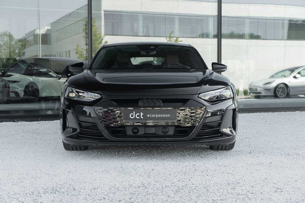 Audi e-tron GT RearSteering B&O HeadUp Pano ACC SurfaceBrake, Auto's, Audi, Automaat, 4 deurs, Gebruikt, Zwart