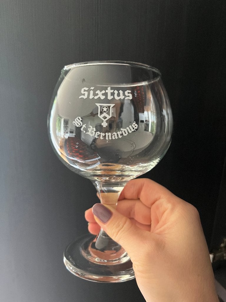 Sixtus St. Bernardus bierglazen x2 0,25l, Enlèvement ou Envoi, Neuf, Verre à bière
