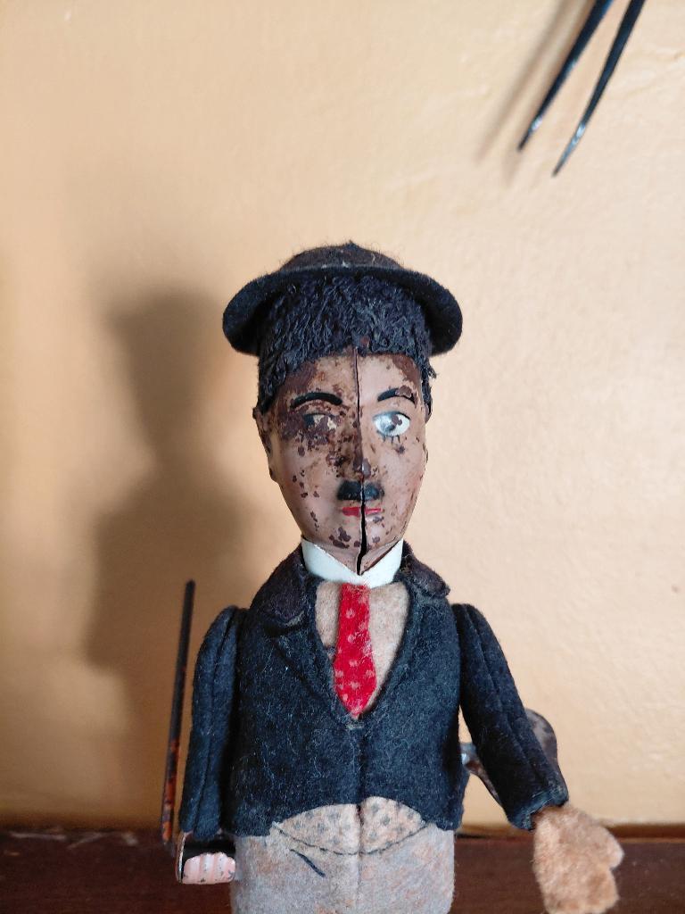 Automaat Charlie Chaplin Schuco, Ophalen of Verzenden, Overige figuren, Gebruikt, Beeldje of Figuurtje