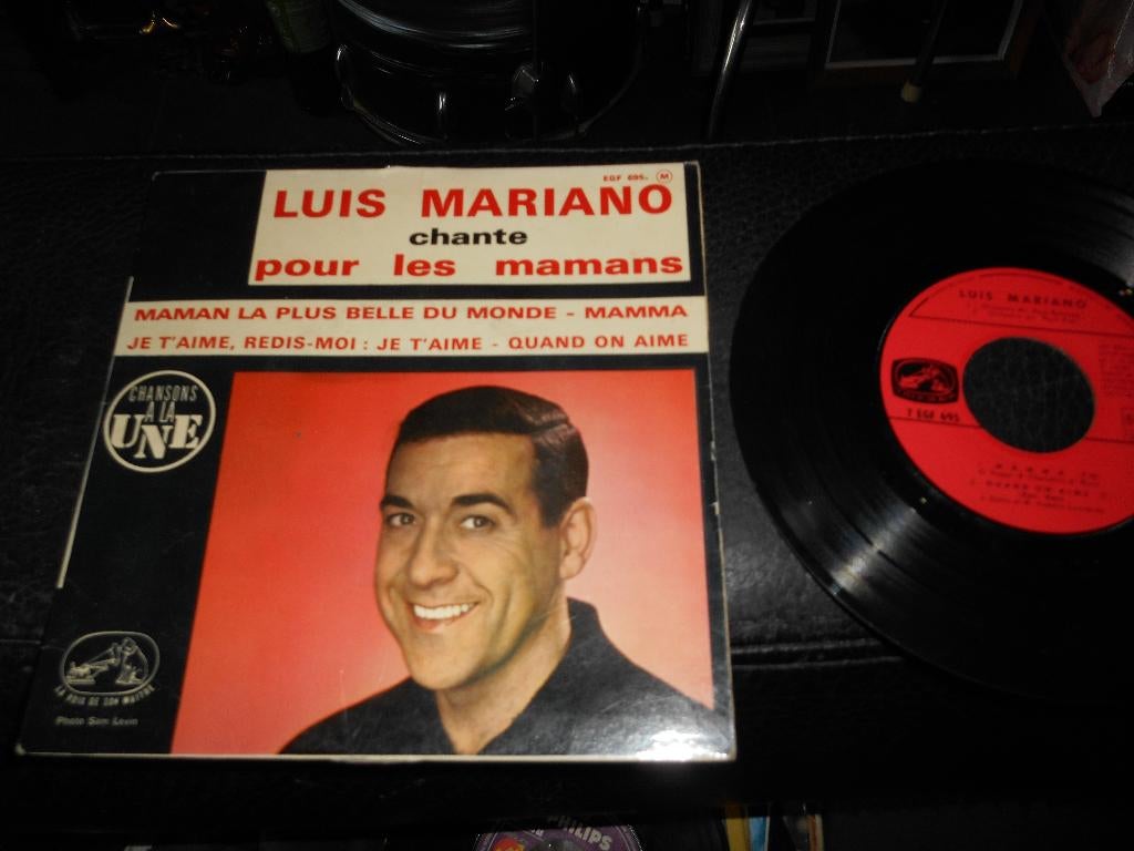 45T 4 pistes Luis Mariano chante pour les mamans, Enlèvement ou Envoi