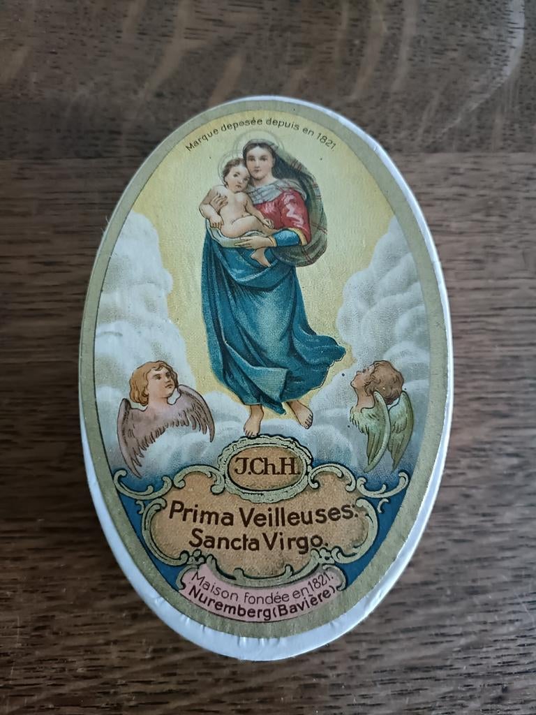 Prima Veilleuses Sainte Vierge, Enlèvement ou Envoi