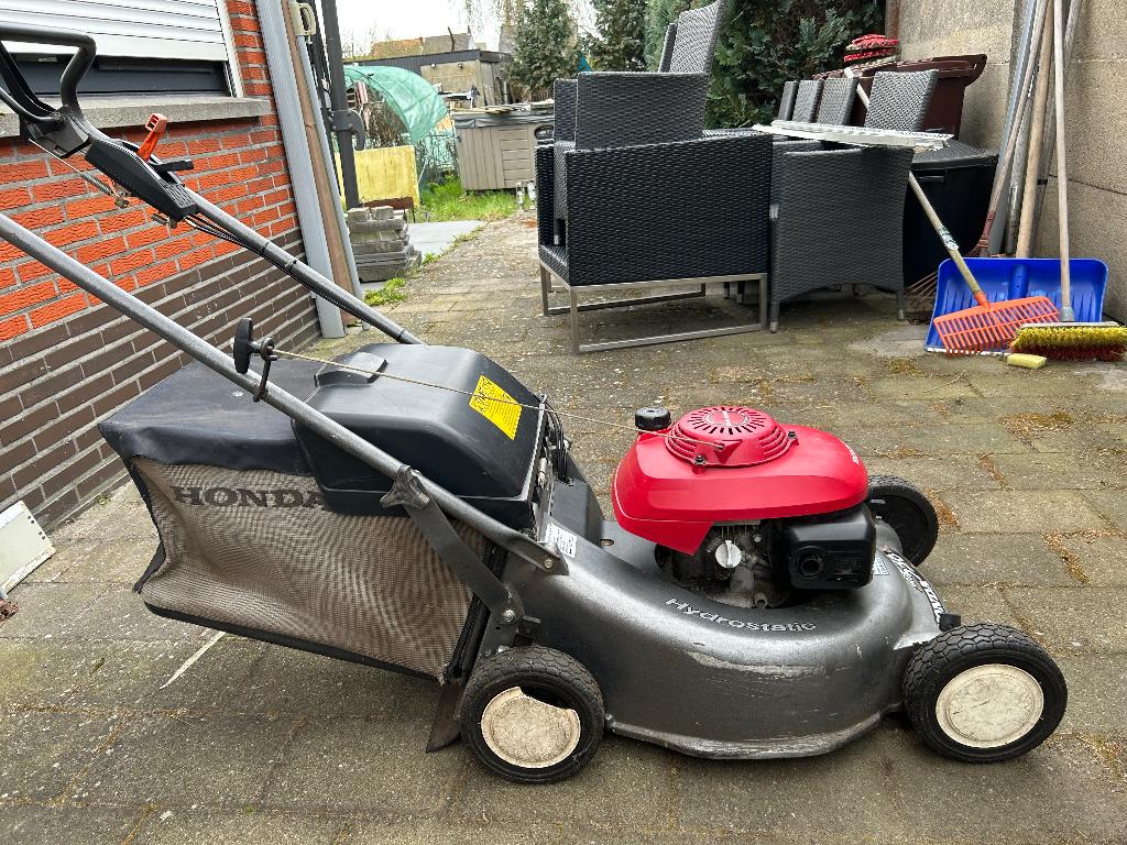 Grasmaaier Honda HDR 536 Hydrostatic, Tuin en Terras, Cirkelmaaier, Honda, Gebruikt, Versnellingen