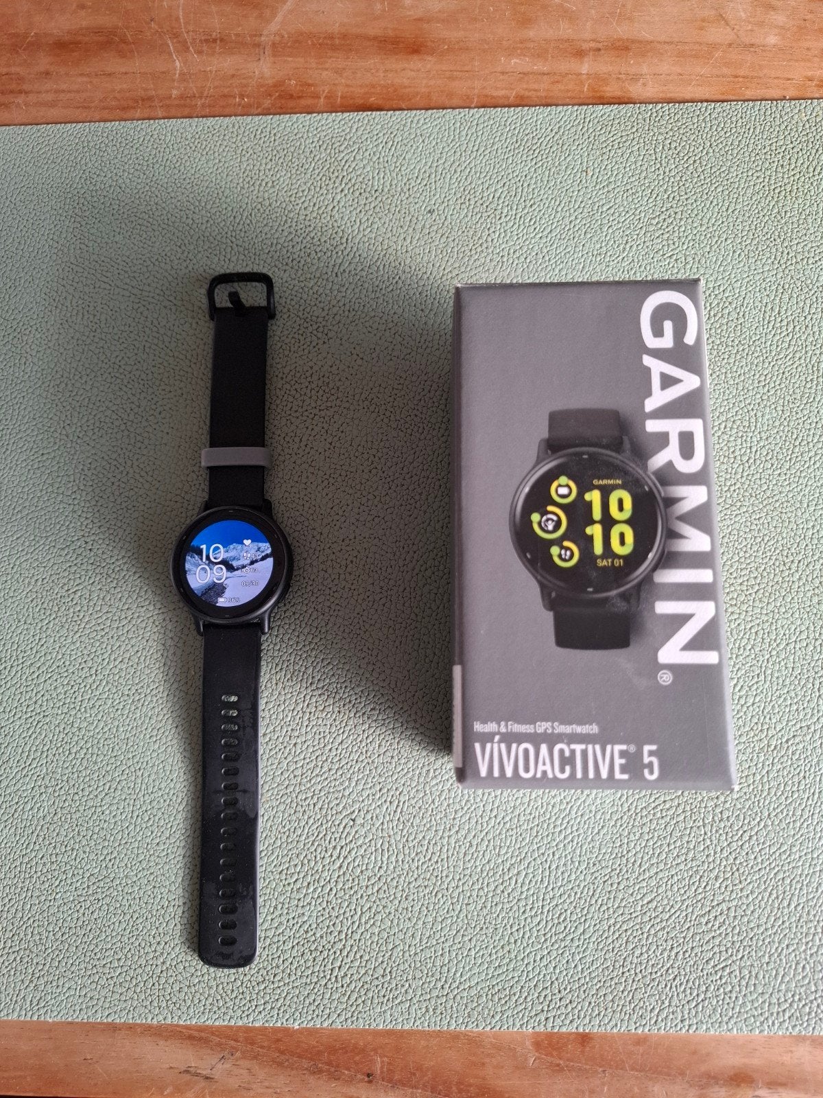 Garmin vivoactive 5, Conditie, Zwart, Garmin, Ophalen of Verzenden