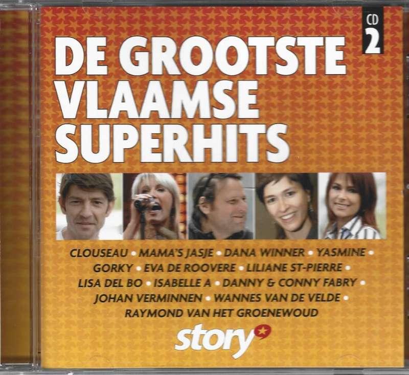 CD De Grootste Vlaamse Superhits CD 2, Ophalen of Verzenden, Zo goed als nieuw, Pop