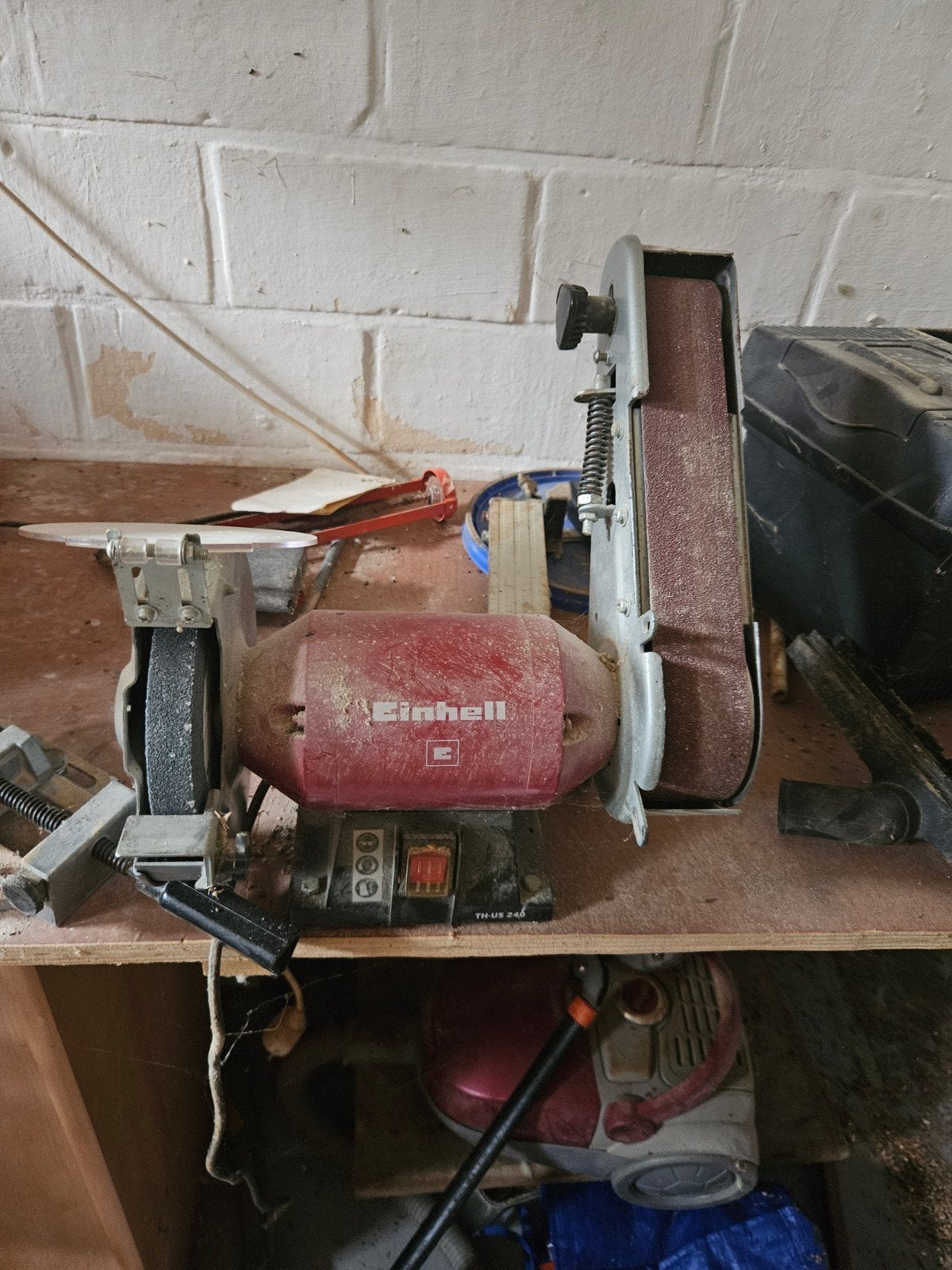 einhell slijp en schuurmachine, Doe-het-zelf en Bouw, Gereedschap | Schuurmachines, Ophalen