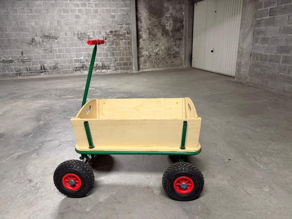 houten bolderkar, Caravans en Kamperen, Bolderkarren, Ophalen, Zo goed als nieuw