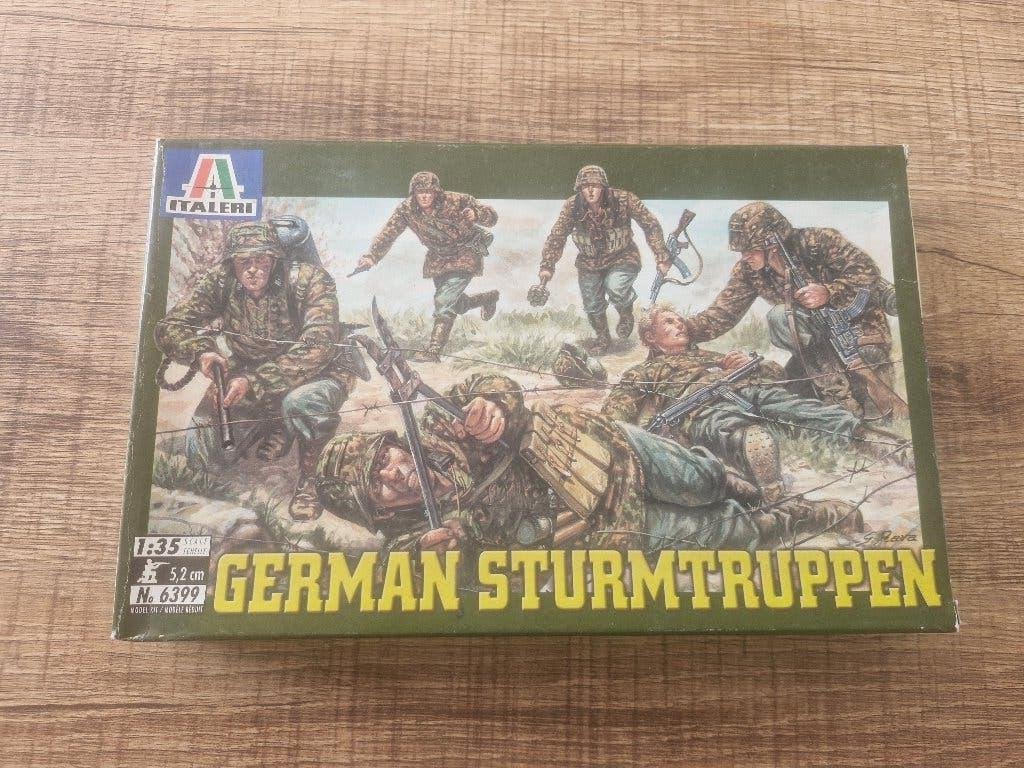 Italeri 1/35 German Sturmtruppen, Enlèvement ou Envoi, Neuf, 1:35 à 1:50, Personnage ou Figurines