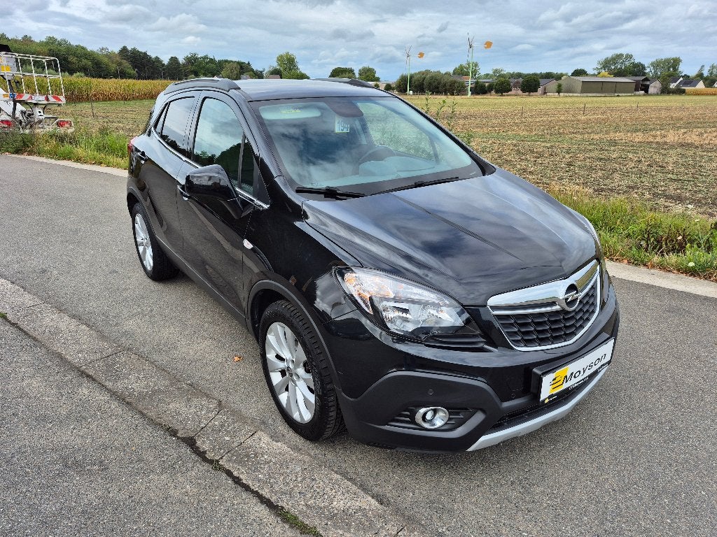 Opel Mokka 1.4 T Cosmo * 1 jr garantie, Auto's, Opel, Voorwielaandrijving, Dealer onderhouden, 4 cilinders, Zwart