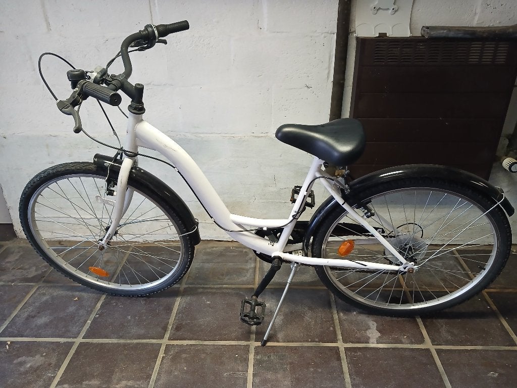 Meisjes fiets, Ophalen