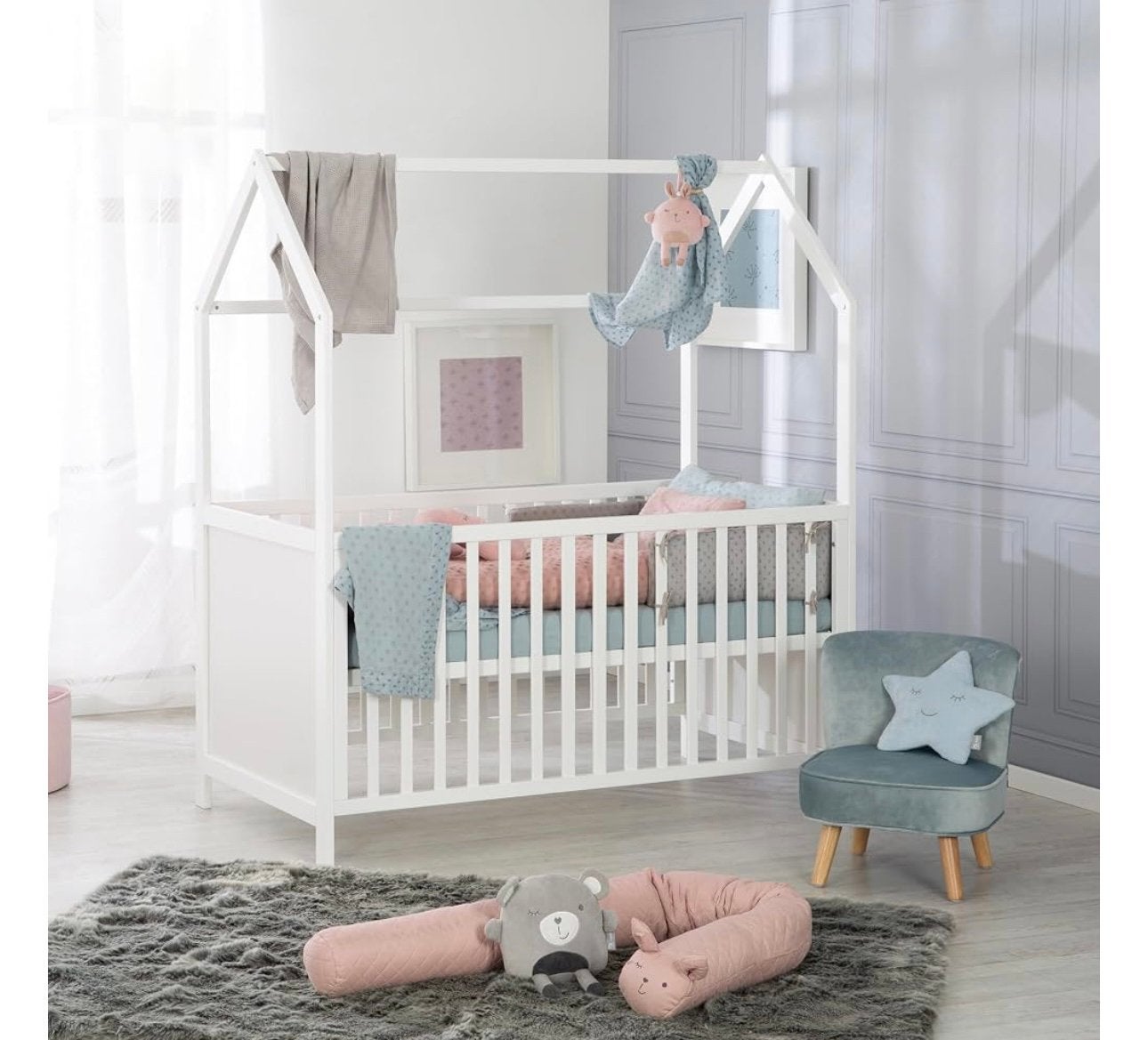Lit evolutif cabane, Enfants & Bébés, Enlèvement, Utilisé, Lit
