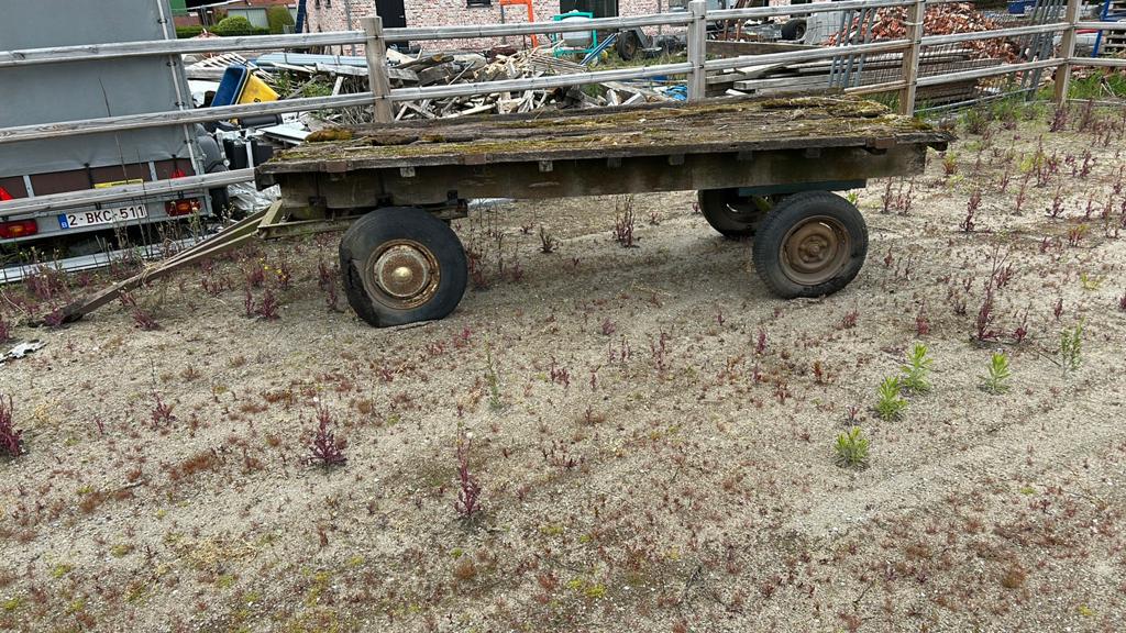 Kar voor tractor of paard, Enlèvement, Utilisé