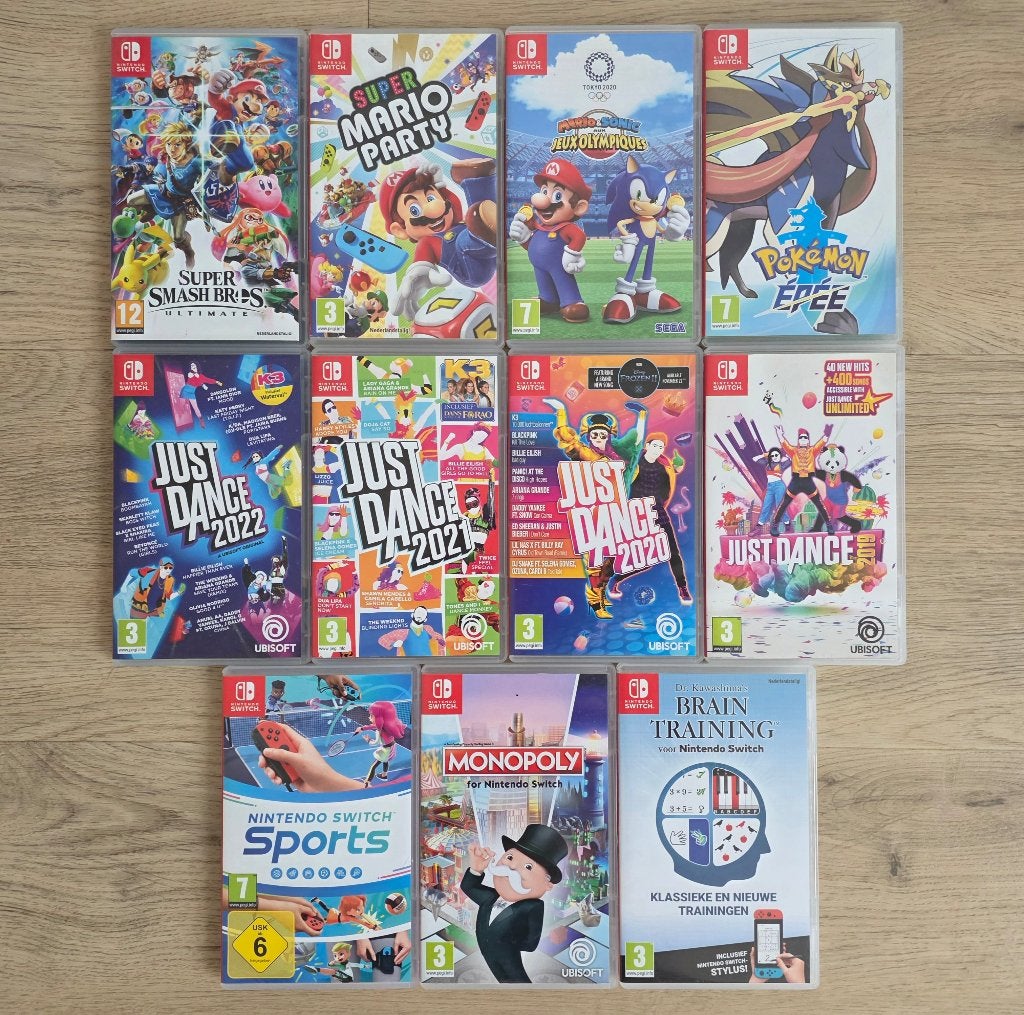 Nintendo Switch-games: verkocht per stuk lees de beschrijvin, Games en Spelcomputers, Games | Nintendo Switch, Ophalen of Verzenden