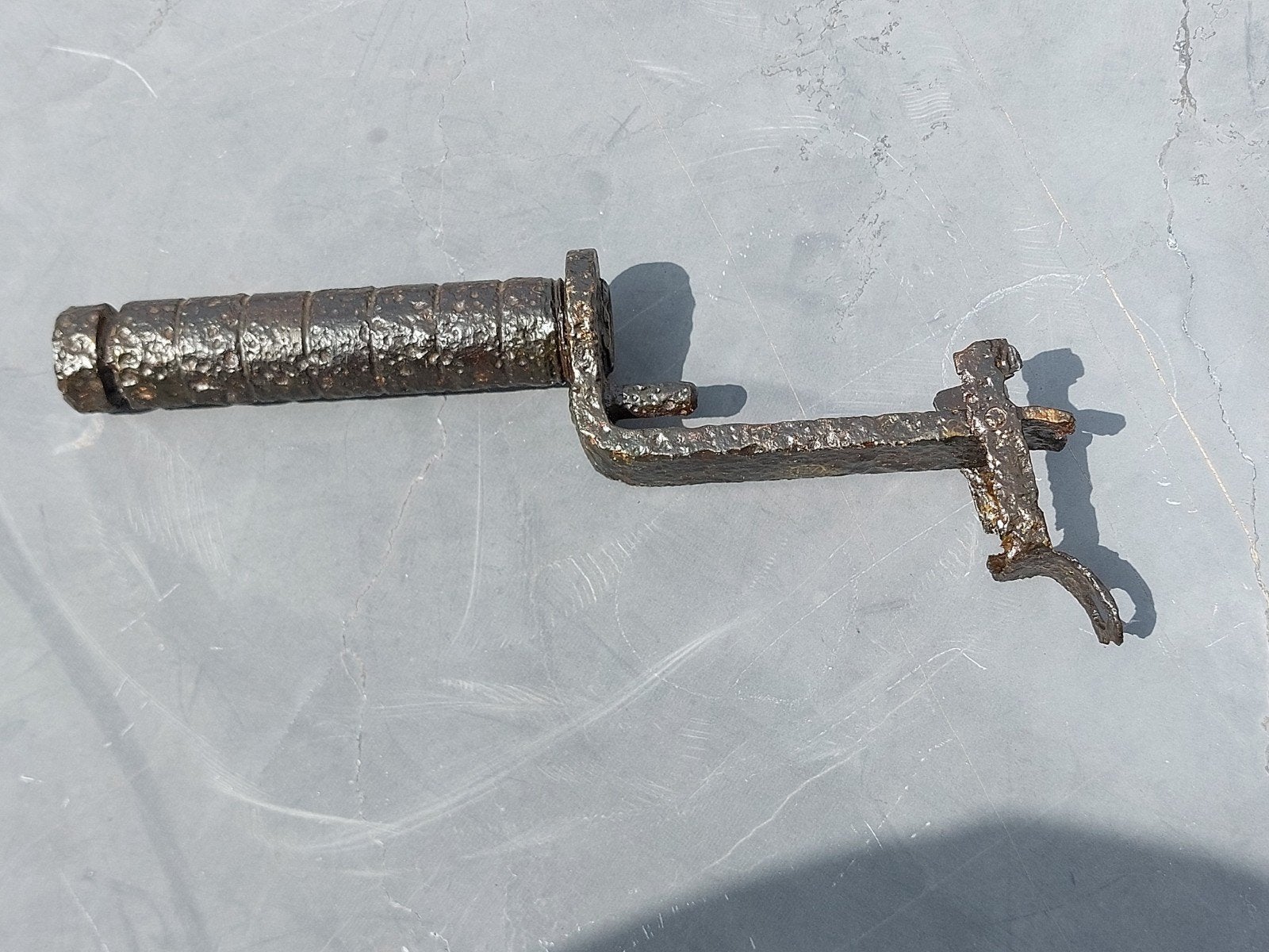 tromblon US ww2 (de fouille) Bastogne, Ophalen of Verzenden, Landmacht, Overige typen