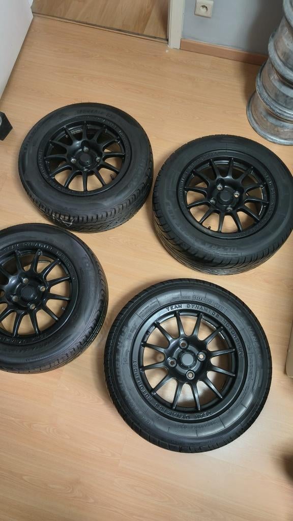 Jantes Team Dynamics Motorsport Pro, Neuf, 14 pouces, Pneus et Jantes, Véhicule de tourisme