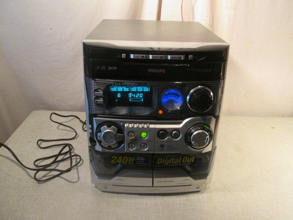 Stereoset van Philips, Audio, Tv en Foto, Ophalen of Verzenden, Gebruikt, Tuner of Radio, Philips