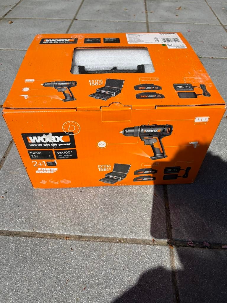 Visseuse worx, Bricolage & Construction, Enlèvement ou Envoi, Comme neuf