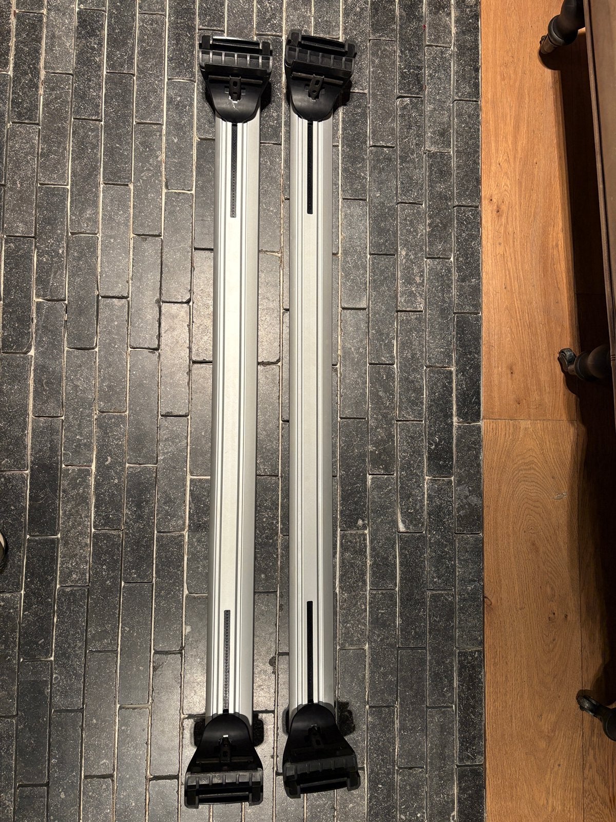 Barres de toit Thule Wingbar evo pour Mercedes W205, Enlèvement, Comme neuf
