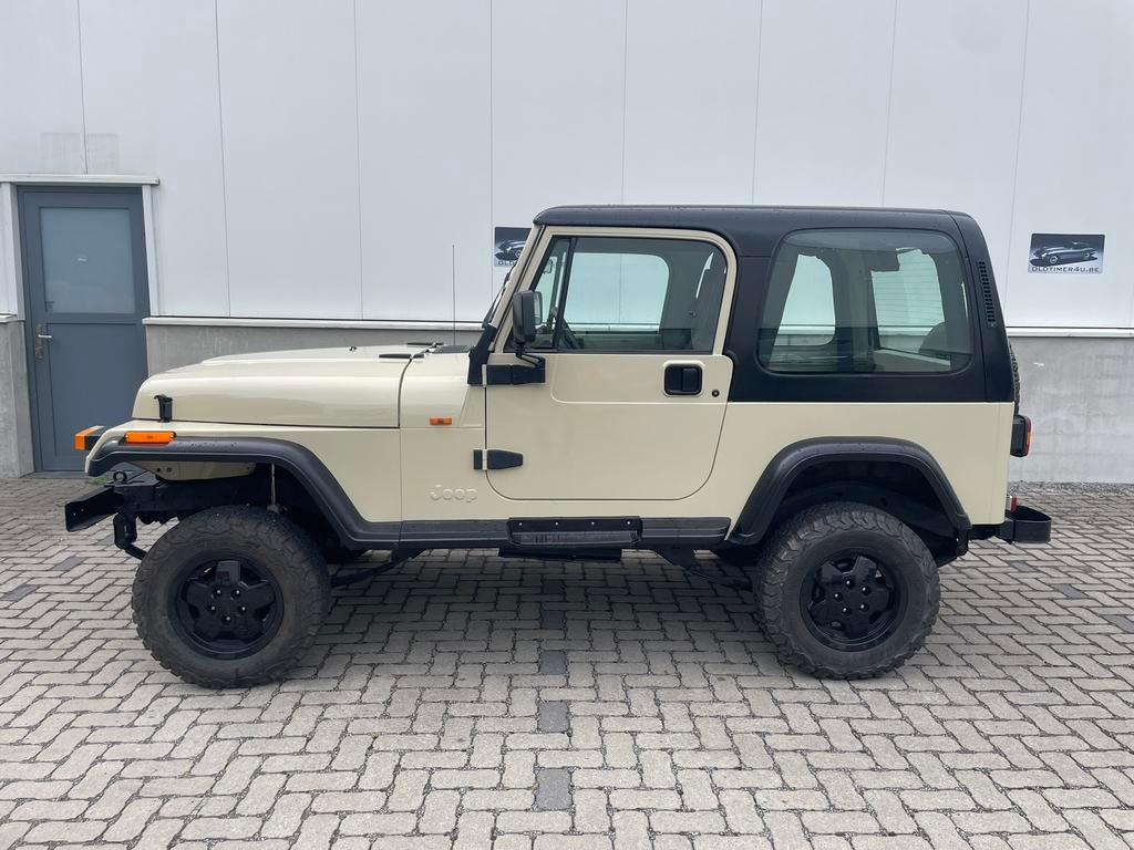 Jeep wrangler oldtimer nieuwstaat gekeurd!, Auto's, Bedrijf, Te koop, Wrangler