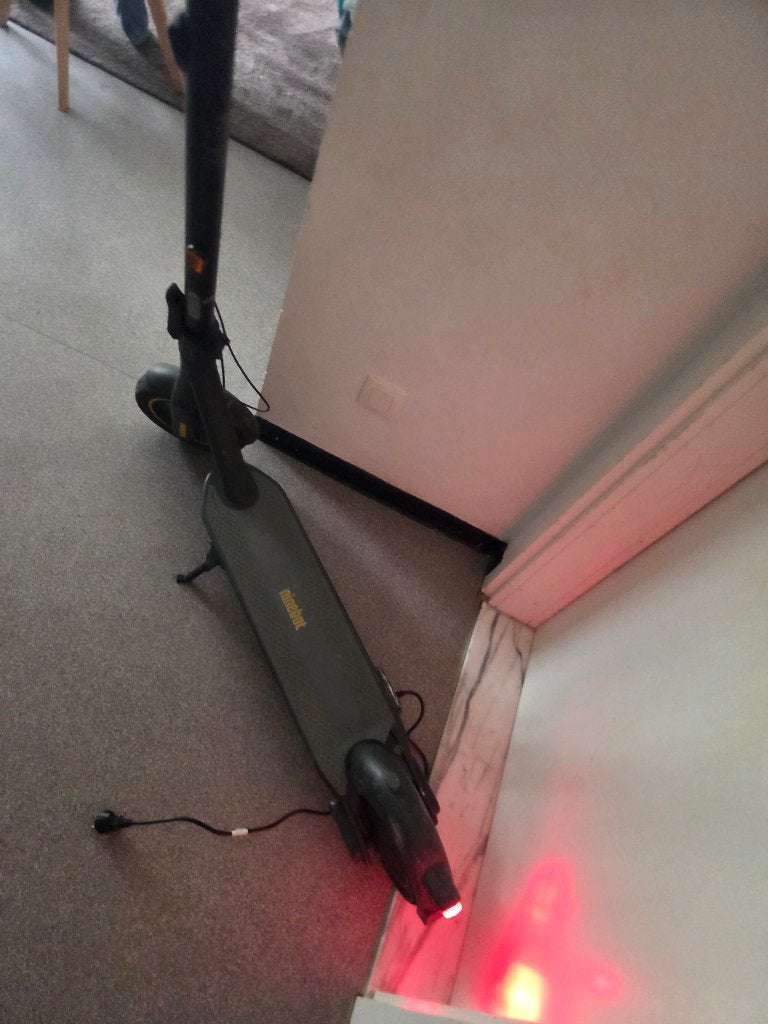 Step ninebot, Enlèvement