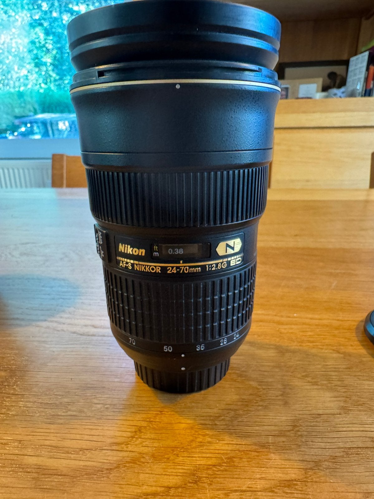 Nikon AF-S NIKKOR 24-70mm f/2.8G ED, TV, Hi-fi & Vidéo, Autofocus, Nikon, Comme neuf, Enlèvement