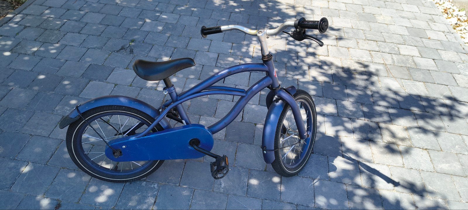 kinderfiets 16inch, Ophalen